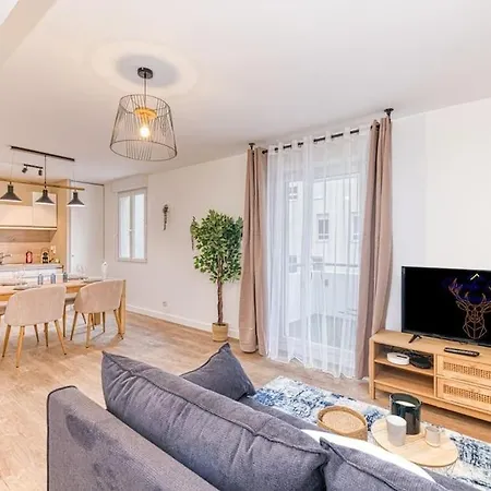 アパート Quartier Gare, 2 Personnes, Wifi Fibre, Balcon *