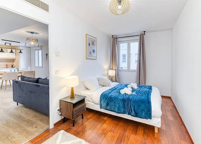 דירה Quartier Gare, 2 Personnes, Wifi Fibre, Balcon *