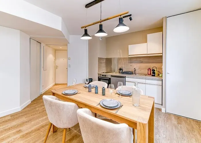 Quartier Gare, 2 Personnes, Wifi Fibre, Balcon *