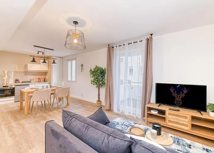 Lejlighed Quartier Gare, 2 Personnes, Wifi Fibre, Balcon *